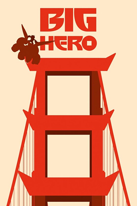 Big Hero 6 (2014) 0002 ( FOLYO ) - AFİŞ - POSTER-1759