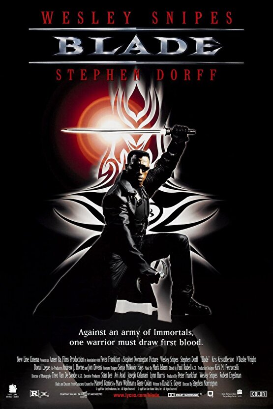 Blade (1998) ( FOLYO ) - AFİŞ - POSTER-1821