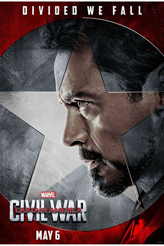 Captain America Civil War (2016) 18 ( FOLYO ) - AFİŞ - POSTER-1980