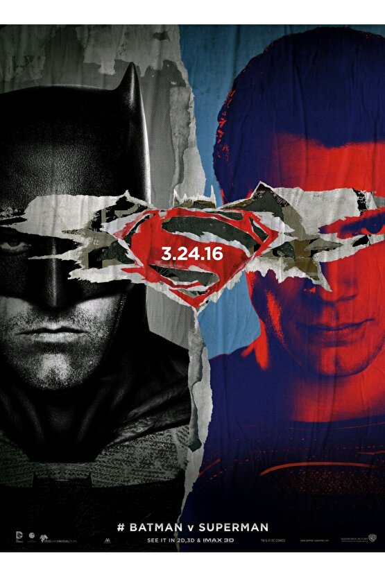 Batman v Superman Dawn of Justice (2016) 1 ( FOLYO ) - AFİŞ - POSTER-1675