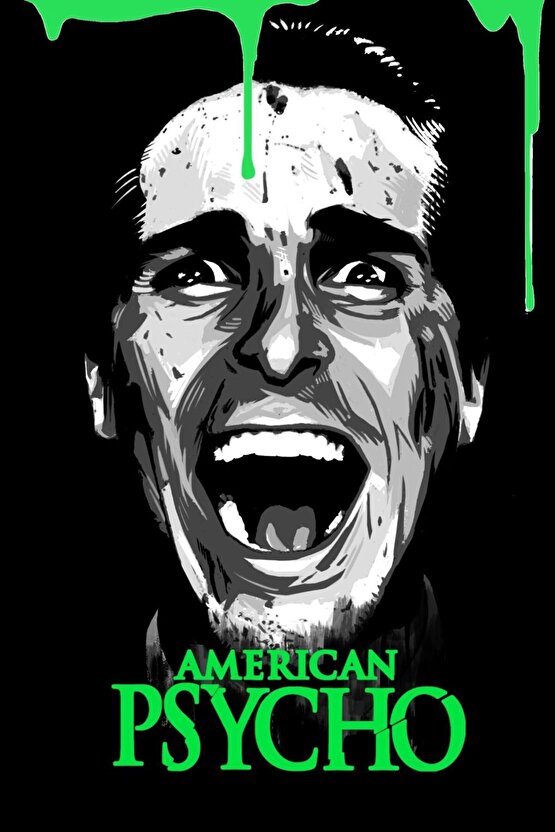 American Psycho (2000) 3 ( FOLYO ) - AFİŞ - POSTER-1305