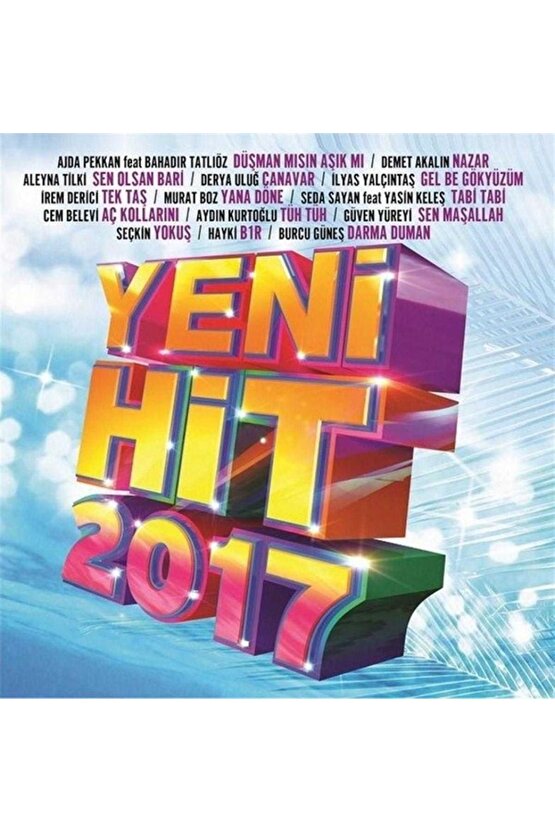 DMC - Yeni Hit 2017 ( Çeşitli Sanatçılar ) CD Ambalajında