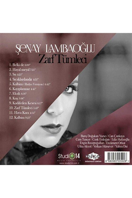 DMC - Şenay Lambaoğlu ( Zarf Tümleci ) CD Ambalajında