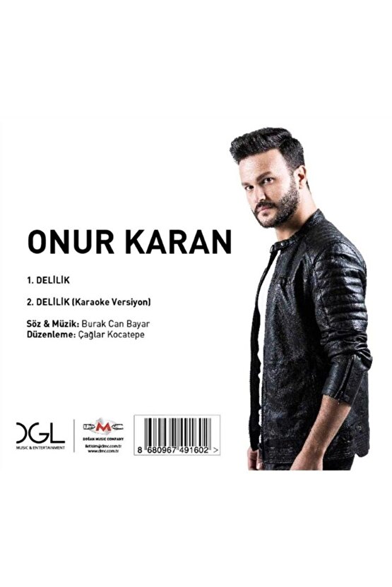 Onur Karan - Delilik ( CD ) Ambalajında