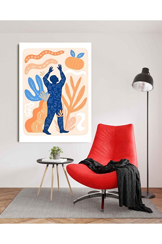 Matisse - Sanat - Soyut - Doğa - Yaşam ( Tekli Çerçevesiz ) Poster - Afiş - Tablo MKKM2501