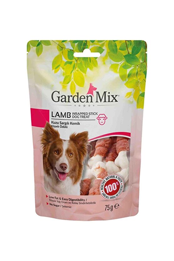 GARDEN MIX KUZU SARGILI KEMIK KÖPEK ÖDÜLÜ 75 GR 553134