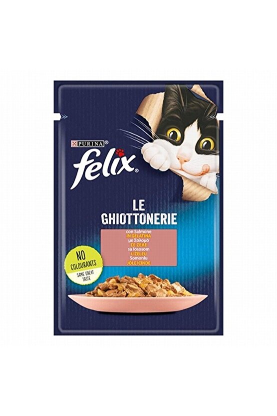 Pouch Somonlu Yetişkin Kedi Konservesi 85 gr