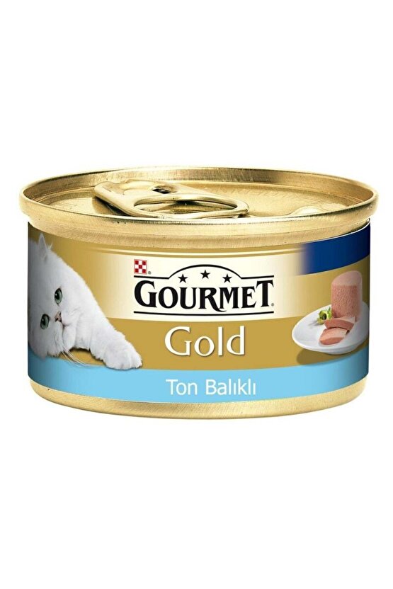 Gold Kıyılmış Ton Balıklı Kedi Konservesi 85gr