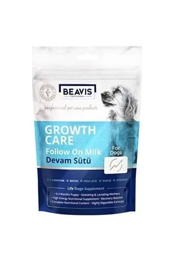 Growth Care Fallow On Milk Dog Yavru Köpek Devam Sütü 200 gr