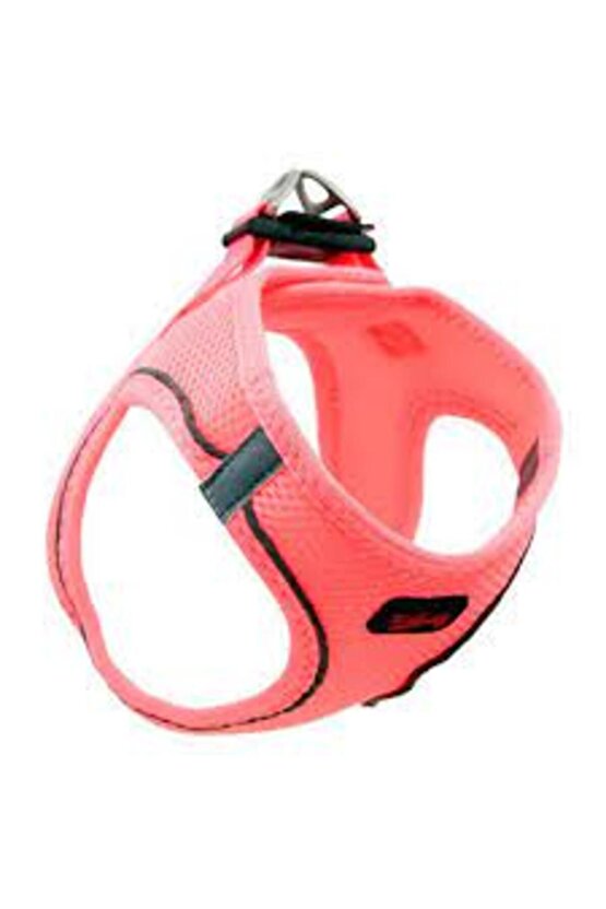 Air Mesh Köpek Göğüs Tasması Neon Pembe L