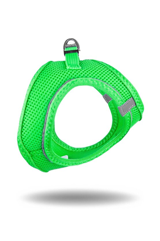 Air-mesh Harness Köpek Göğüs Tasması Neon Yeşil