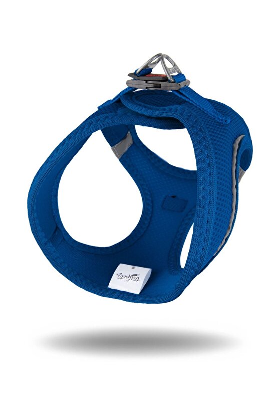 Air-mesh Harness Köpek Göğüs Tasması Saks Mavi S