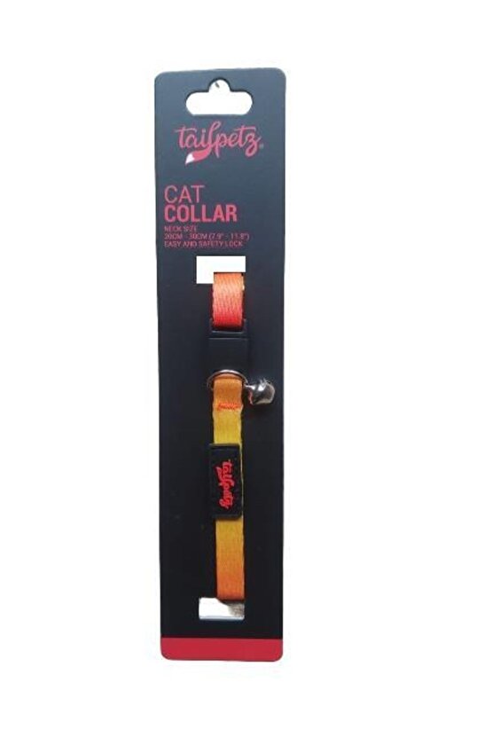 Cat Color Easy & Safety Lock Sun Ayarlanır Kedi Boyun Tasması