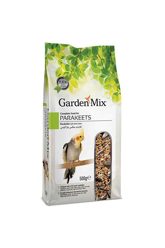 Garden Mix Platin Paraket Küçük Papağan Yemi 500 gr