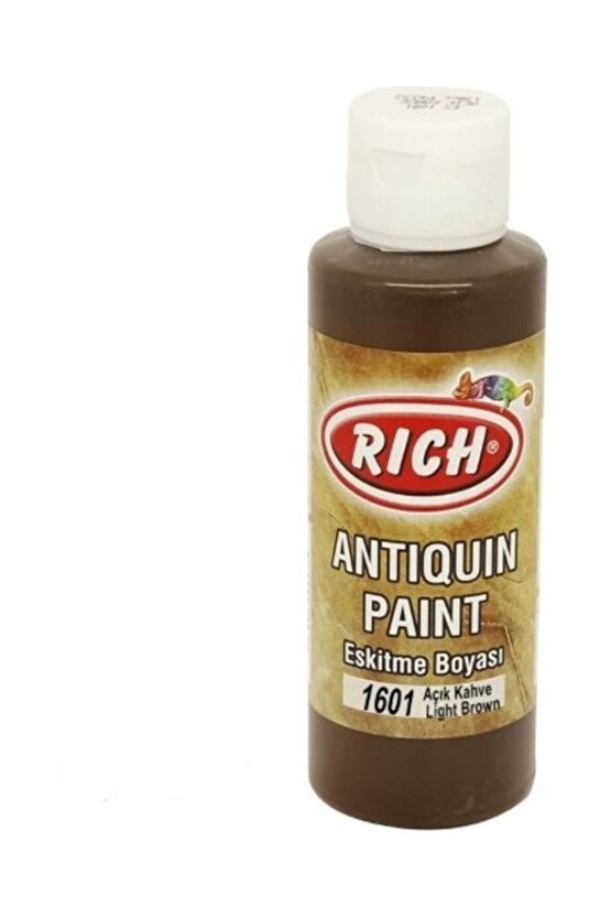 Antiquing Paint Eskitme Ahşap Boyası 130 ml. 1601 Açık Kahve