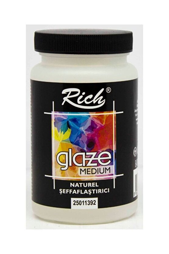 Glaze Medium Naturel Şeffaflaştırıcı Medyum 250 Cc