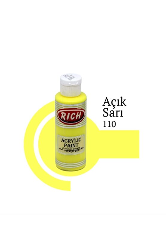 Master Akrilik 120 Cc Açık Sarı