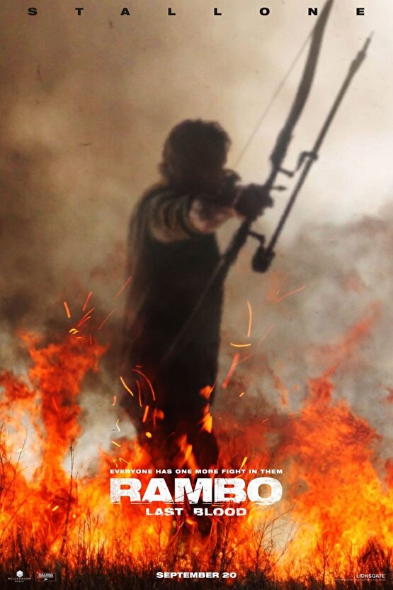 Rambo Last Blood (2019) AFİŞ - POSTER ( FOLYO ) - AFİŞ - POSTER-5302