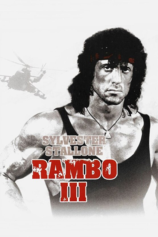 Rambo III (1988) 1 AFİŞ - POSTER ( FOLYO ) - AFİŞ - POSTER-5293