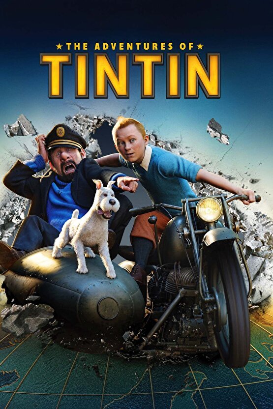 The Adventures of Tintin 2011 5 POSTER AFİŞ