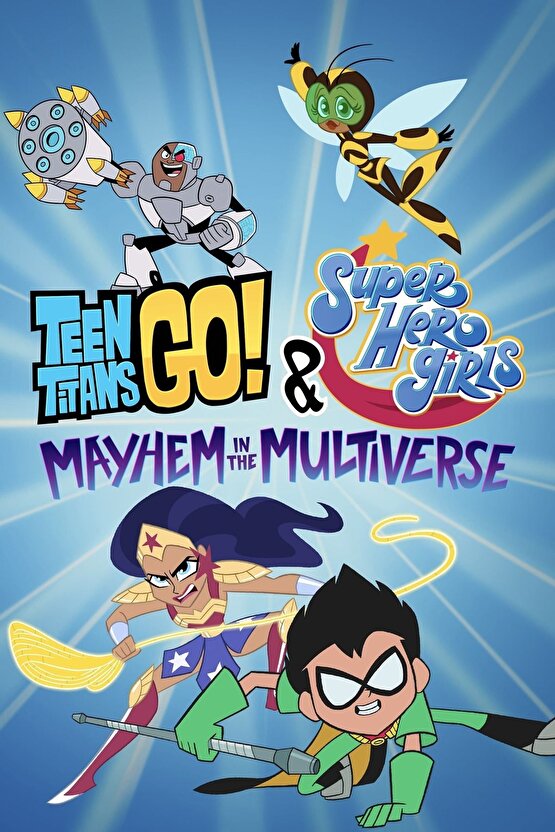 Teen Titans Go Mayhem in the Multiverse 2022 1 POSTER AFİŞ