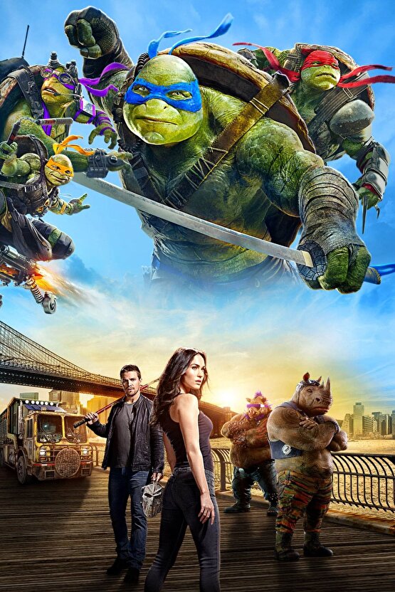 Ninja Turtles Out of the Shadows 2016 10 POSTER AFİŞ