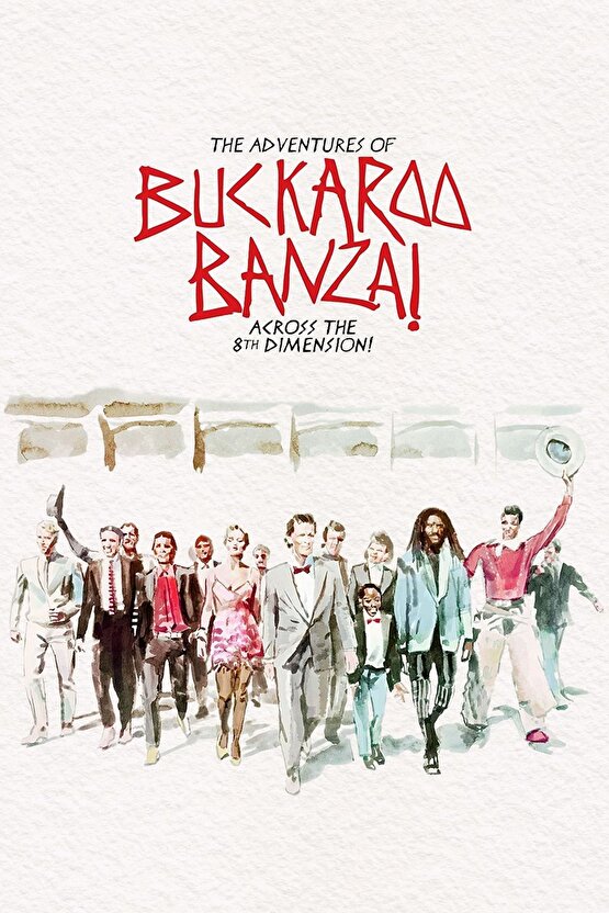 The Adventures of Buckaroo Banzai Across 4 POSTER AFİŞ