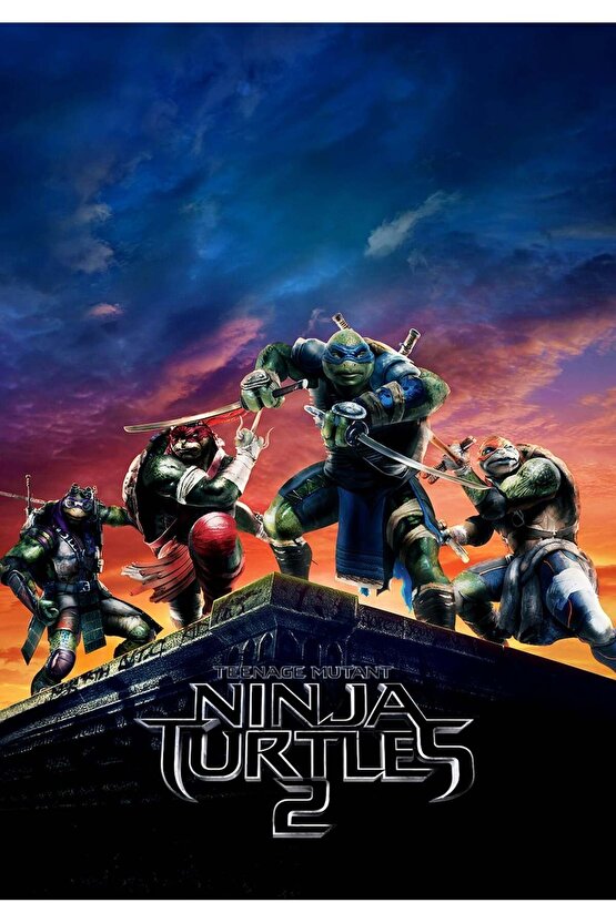 Ninja Turtles Out of the Shadows 2016 13 POSTER AFİŞ