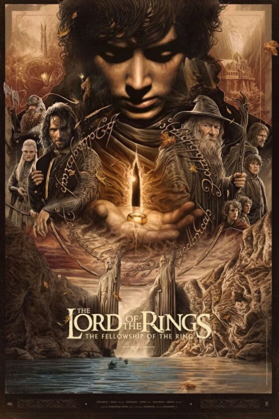 The Lord of the Rings The Fellowship of the Ring 2001 8 POSTER AFİŞ