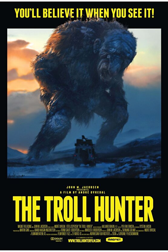 Troll Hunter (2010) AFİŞ - POSTER ( FOLYO ) - AFİŞ - POSTER-8433