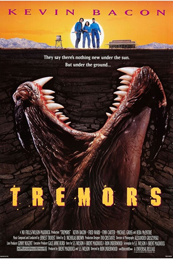 Tremors (1990) AFİŞ - POSTER ( FOLYO ) - AFİŞ - POSTER-8431