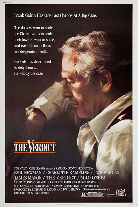 The Verdict (1982) AFİŞ - POSTER ( FOLYO ) - AFİŞ - POSTER-8050