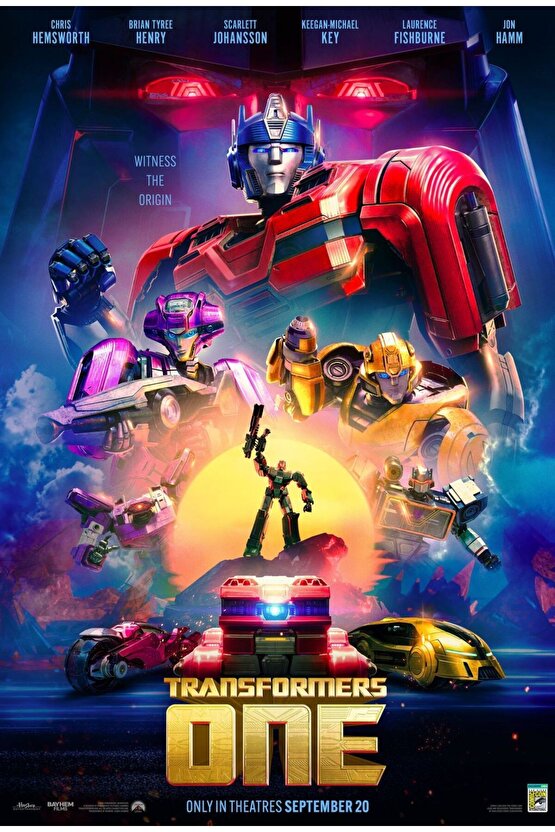 Transformers One (2024) 0003 AFİŞ - POSTER ( FOLYO ) - AFİŞ - POSTER-8355