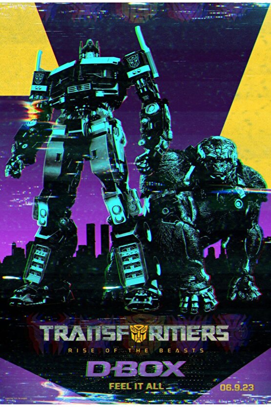 Transformers Rise of the Beasts (2023) 0005 AFİŞ - POSTER ( FOLYO ) - AFİŞ - POSTER-8379