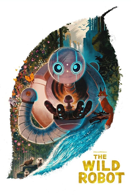 The Wild Robot (2024) 0001 AFİŞ - POSTER ( FOLYO ) - AFİŞ - POSTER-8070