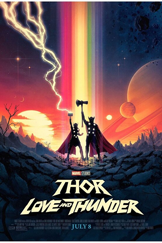 Thor Love and Thunder (2022) 15 AFİŞ - POSTER ( FOLYO ) - AFİŞ - POSTER-8145