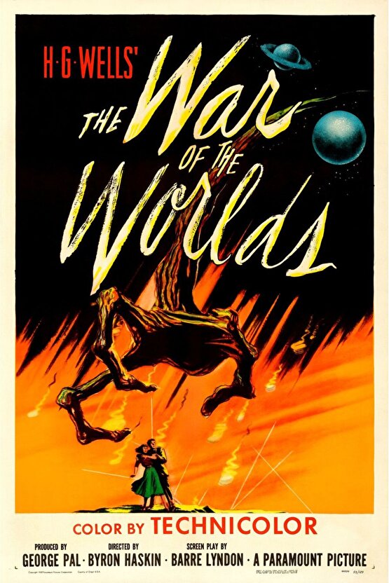 The War of the Worlds (1953) 2 AFİŞ - POSTER ( FOLYO ) - AFİŞ - POSTER-8056