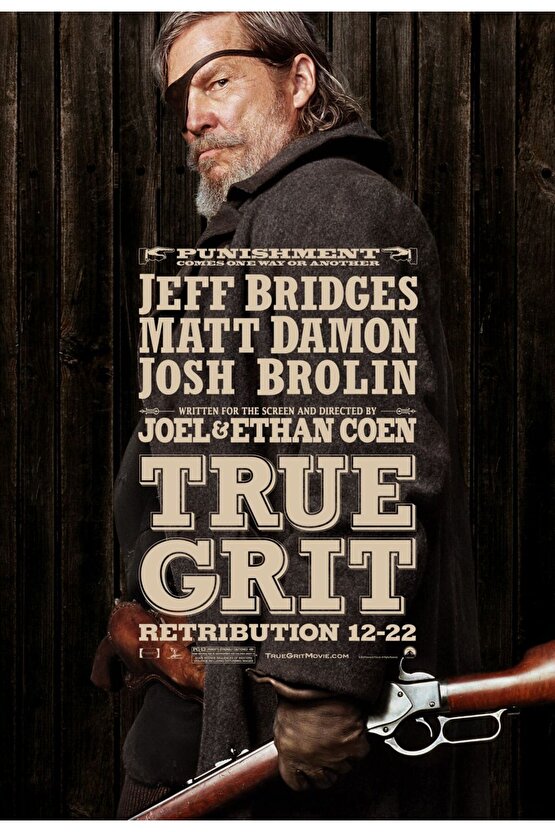 True Grit (2010) AFİŞ - POSTER ( FOLYO ) - AFİŞ - POSTER-8460