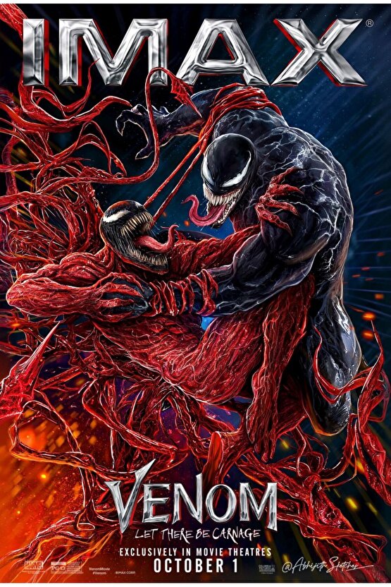 Venom Let There Be Carnage (2021) 11 AFİŞ - POSTER ( FOLYO ) - AFİŞ - POSTER-8603