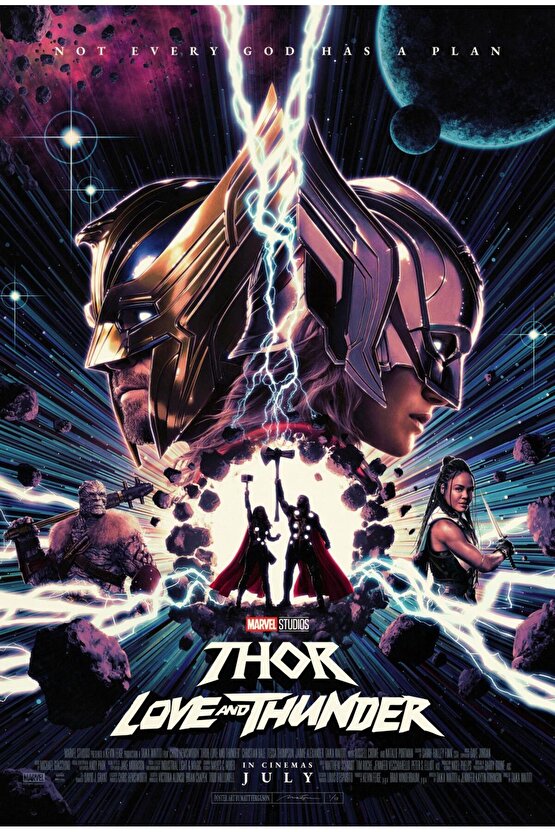 Thor Love and Thunder (2022) 3 AFİŞ - POSTER ( FOLYO ) - AFİŞ - POSTER-8136