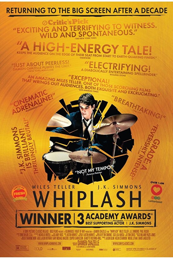 Whiplash (2014) 0004 AFİŞ - POSTER ( FOLYO ) - AFİŞ - POSTER-8641