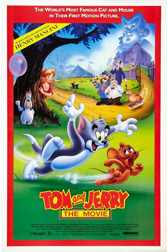 Tom and Jerry The Movie (1992) 1 AFİŞ - POSTER ( FOLYO ) - AFİŞ - POSTER-8264