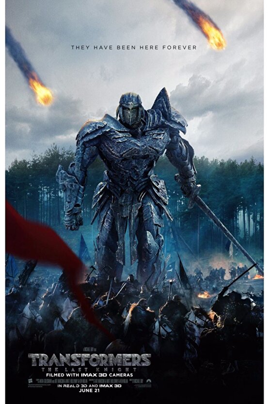 Transformers The Last Knight (2017) 7 AFİŞ - POSTER ( FOLYO ) - AFİŞ - POSTER-8407