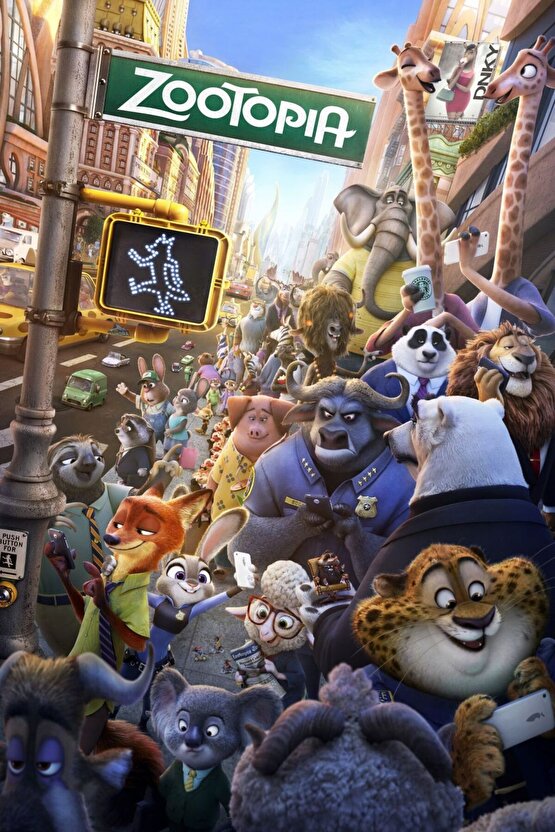 Zootopia (2016) 0004 AFİŞ - POSTER ( FOLYO ) - AFİŞ - POSTER-8683