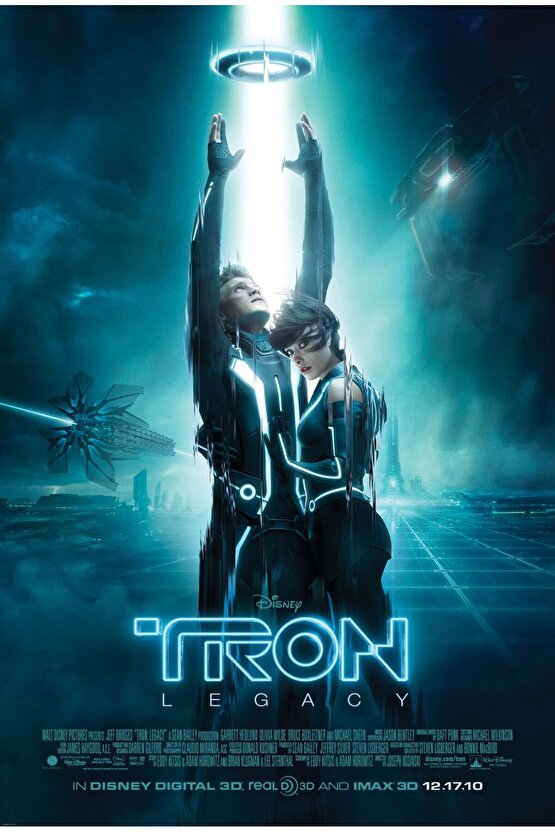 Tron Legacy (2010) 3 AFİŞ - POSTER ( FOLYO ) - AFİŞ - POSTER-8449