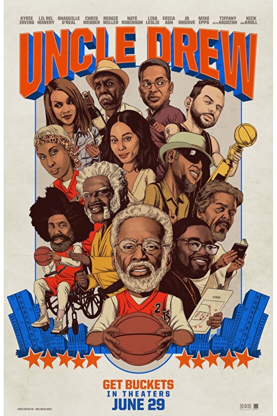 Uncle Drew (2018) 10 AFİŞ - POSTER ( FOLYO ) - AFİŞ - POSTER-8506