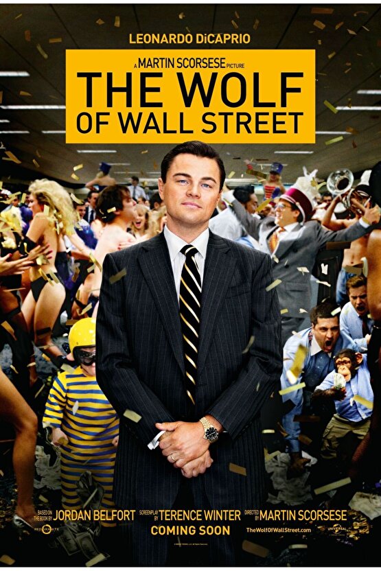 The Wolf of Wall Street (2013) 0001 AFİŞ - POSTER ( FOLYO ) - AFİŞ - POSTER-8091