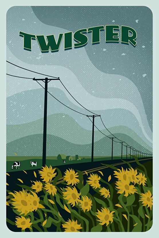 Twister (1996) AFİŞ - POSTER ( FOLYO ) - AFİŞ - POSTER-8487