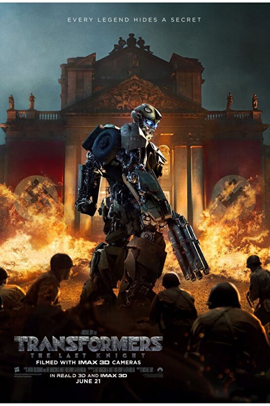 Transformers The Last Knight (2017) 18 AFİŞ - POSTER ( FOLYO ) - AFİŞ - POSTER-8418