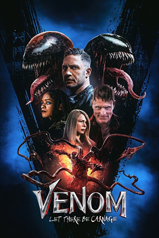 Venom Let There Be Carnage (2021) 2 AFİŞ - POSTER ( FOLYO ) - AFİŞ - POSTER-8596